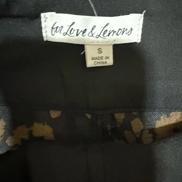 For Love and Lemons Jett leopard shorts - Picture 3 of 3